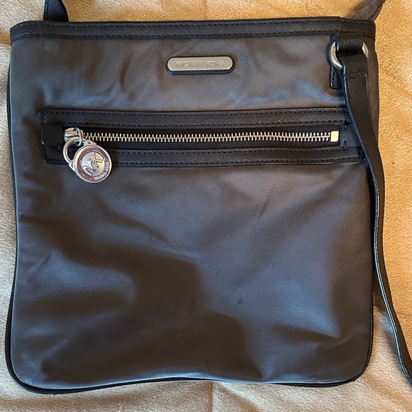 Michael Kors Other - Michael Kors Black Nylon Messenger Crossbody Bag